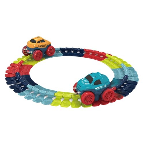 Yardwe Elektrisches Schienenspielzeug mit Teiliges für Ab Jahren Bunte Rennbahn mit Montierbarem Realistische Fahrspaß und Dekoratives Schreibtischspielzeug Yardwe Elektrisches Schienenspielzeug mit Teiliges für Ab Jahren Bunte Rennbahn mit Montierbarem Realistische Fahrspaß und Dekoratives Schreibtischspielzeug von Yardwe