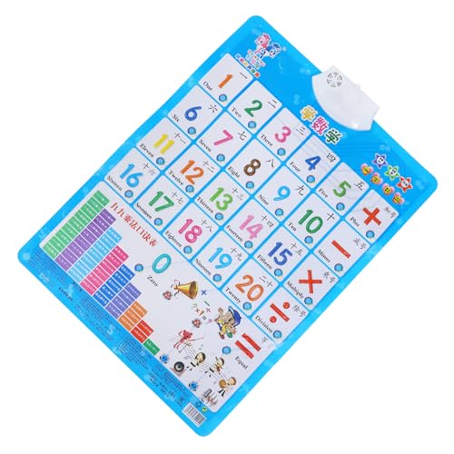 Yardwe Elektronisches Poster für Kleinkinder Lernhilfe mit Alphabet und Musik Frühe Bildung ohne Batterien für Vorschulkinder Yardwe Elektronisches Poster für Kleinkinder Lernhilfe mit Alphabet und Musik Frühe Bildung ohne Batterien für Vorschulkinder von Yardwe