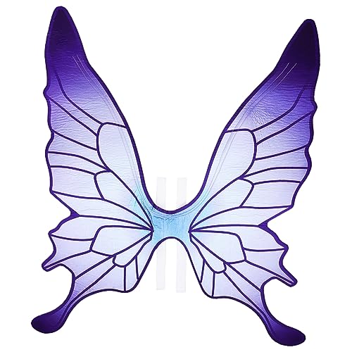 Yardwe Erwachsene Große Schmetterlingsflügel aus Leichter Weicher Karneval Halloween Tanzpartys und Maskenbälle Einfach Yardwe Erwachsene Große Schmetterlingsflügel aus Leichter Weicher Karneval Halloween Tanzpartys und Maskenbälle Einfach von Yardwe