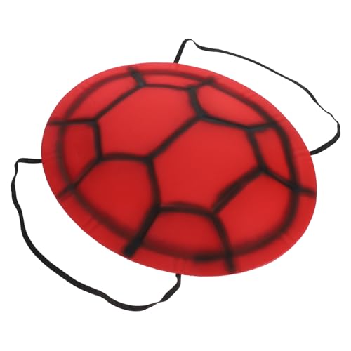 Yardwe Eva Schildkrötenpanzer Kostüm Rotes Halloween Kostümzubehör für Partys Cosplay und Rollenspiele Leicht und Komfortabel für Festliche Anlässe von Yardwe
