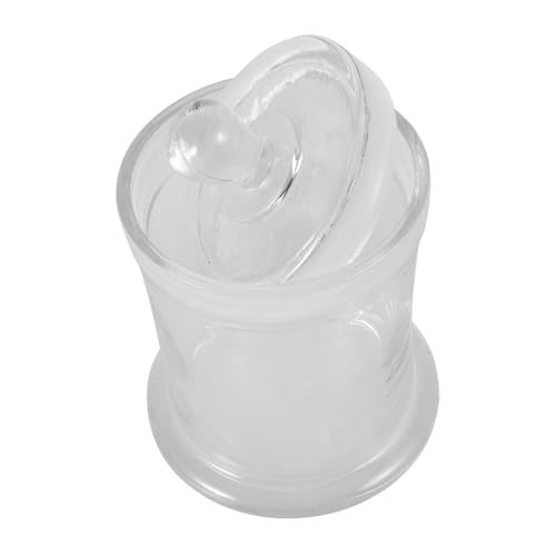 Yardwe Färbegefäß Aus Glas Vorratsdosen Aus Glas Klares Glasgefäß Mikroskop-objektträgerglas Färbebehälter Aus Glas Aufbewahrung Von Objektträgern Objektträger-färbetank Transparent von Yardwe