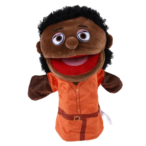 Yardwe Familienhandpuppe aus Plüsch Interaktive Puppenspielzeug für Geschichtenerzählen und Bildung für Vorschule Klassenzimmer und Zuhause Leicht und Einfach zu Reinigen von Yardwe