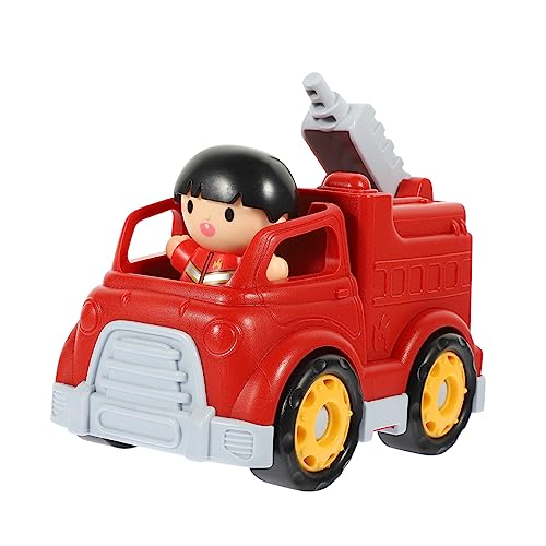 Yardwe Feuerwehrauto Kinderspielzeug Feuerwehrauto für Plastik-LKW Feuerwehrauto- Feuerwehrauto aus Kunststoff Trägheits-Feuerwehrauto Feuerwehrwagen Abs rot Yardwe Feuerwehrauto Kinderspielzeug Feuerwehrauto für Plastik-LKW Feuerwehrauto- Feuerwehrauto aus Kunststoff Trägheits-Feuerwehrauto Feuerwehrwagen Abs rot von Yardwe