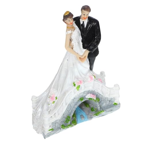 Yardwe Figur Für Hochzeitstorte Multifunktionales Hochzeitdekor Kuchendekoration Für Hochzeitsfeiern Romantische Tortenfigur Für Brautpaare Yardwe Figur Für Hochzeitstorte Multifunktionales Hochzeitdekor Kuchendekoration Für Hochzeitsfeiern Romantische Tortenfigur Für Brautpaare von Yardwe