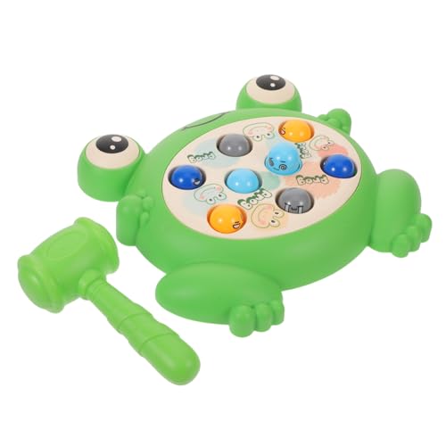 Yardwe Frosch Maulwurfspiel für Pädagogisches Hammerspiel zur Motorischer Fähigkeiten und Logischen Denkens Tragbares Tischspiel für Jungen und Mädchen Lernspielzeug für Familie und Reise Yardwe Frosch Maulwurfspiel für Pädagogisches Hammerspiel zur Motorischer Fähigkeiten und Logischen Denkens Tragbares Tischspiel für Jungen und Mädchen Lernspielzeug für Familie und Reise von Yardwe