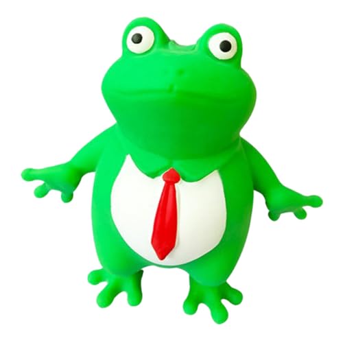 Yardwe Froschspielzeug Drücken Simuliertes Froschspielzeug Weiches Quetschspielzeug Tierspielzeug Quetschen Frost Stressspielzeug Frosch-partybevorzugung Kompaktes Quetschspielzeug Sand von Yardwe