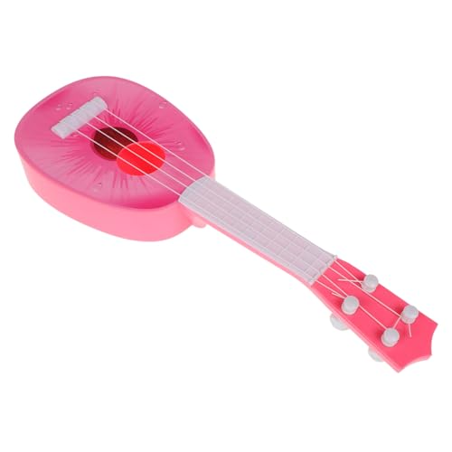 Yardwe Fruchtförmige Ukulele Gitarre für Multifunktionales Musikspielzeug aus Kunststoff Sicher und Langlebig Fördert Musikalisches Interesse für Vorschule und Kreatives von Yardwe