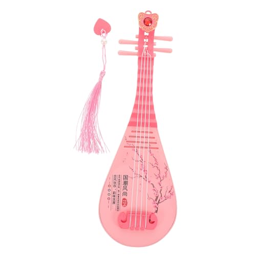 Yardwe Frühkindliche Bildung Pipa Kinderpipa - Pipa -Instrument Pipa Musical Toy Anfänger Pipa Toy Für Musikinstrument Pipa Toy Musikspielzeug Rosa Plastik von Yardwe