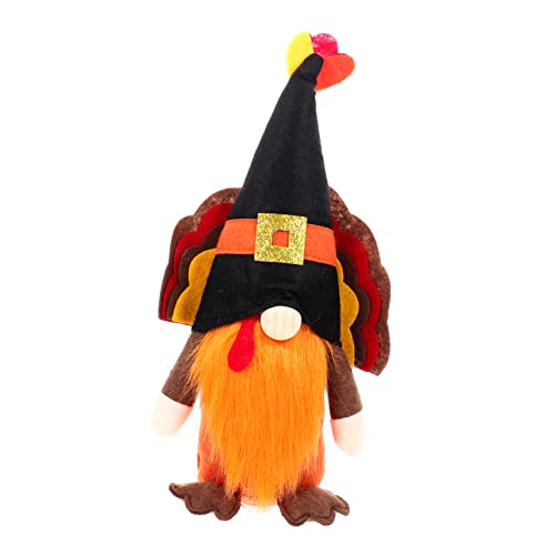 Yardwe GNOME Stoffpuppe Dekoration Für Erntedankfest Hochwertige Stilvolle GNOME Als Fotorequisite Und Für Freunde Und Familie von Yardwe