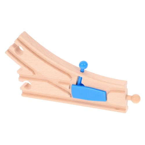 Yardwe Gleiszubehör Eisenbahnspielzeug Spielzeugstrecke Zug zusammengebaute Bahnstrecke Zug-Szene-Track verfolgen das Bahngleis Partygeschenk Holz Yardwe Gleiszubehör Eisenbahnspielzeug Spielzeugstrecke Zug zusammengebaute Bahnstrecke Zug-Szene-Track verfolgen das Bahngleis Partygeschenk Holz von Yardwe