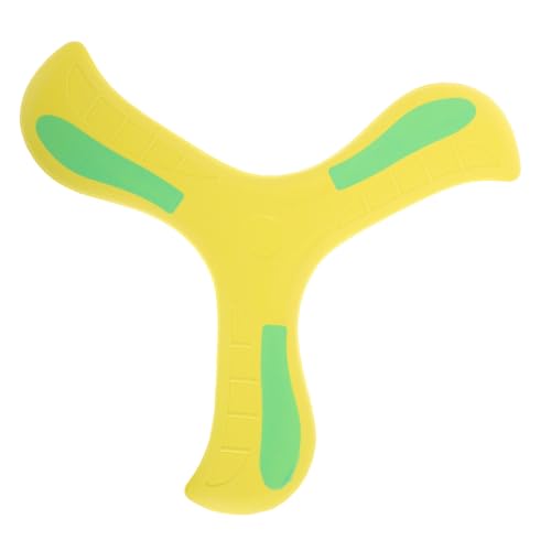 Yardwe Glow The Dark Bumerang Für Weich Und Flexibel Leuchtendes Wurfspielzeug Für Drinnen Und Draußen Ideal Für Partys Und Outdoor Aktivitäten Dreiflügelig Sicher Und von Yardwe