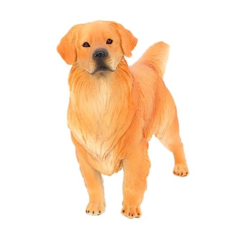 Yardwe Golden Retriever-Ornament Desktop - Hundemodellverzierung Dekoratives Tiermodell Hundefiguren Szenenlayout-Requisite Fotografie-Requisiten Orange Plastik Yardwe Golden Retriever-Ornament Desktop - Hundemodellverzierung Dekoratives Tiermodell Hundefiguren Szenenlayout-Requisite Fotografie-Requisiten Orange Plastik von Yardwe