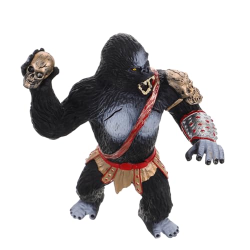 Yardwe Gorilla-Statue Mini Simulation Schild Figuren Stamm Kind für Affenmodelle Affen-Spielsets, Gorilla-Actionfigur Gorilla Stofftier Gorilla-Modell PVC rot Yardwe Gorilla-Statue Mini Simulation Schild Figuren Stamm Kind für Affenmodelle Affen-Spielsets, Gorilla-Actionfigur Gorilla Stofftier Gorilla-Modell PVC rot von Yardwe