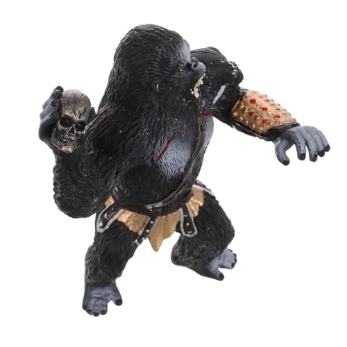 Yardwe Gorilla-Statue wild Dschungel Etiketten realistische Gorilla-Tierfigur Gorilla-Skulptur Gorillas-Spielzeugfiguren Gorilla-Dekorationen Affenmodelle PVC Light Brown Yardwe Gorilla-Statue wild Dschungel Etiketten realistische Gorilla-Tierfigur Gorilla-Skulptur Gorillas-Spielzeugfiguren Gorilla-Dekorationen Affenmodelle PVC Light Brown von Yardwe