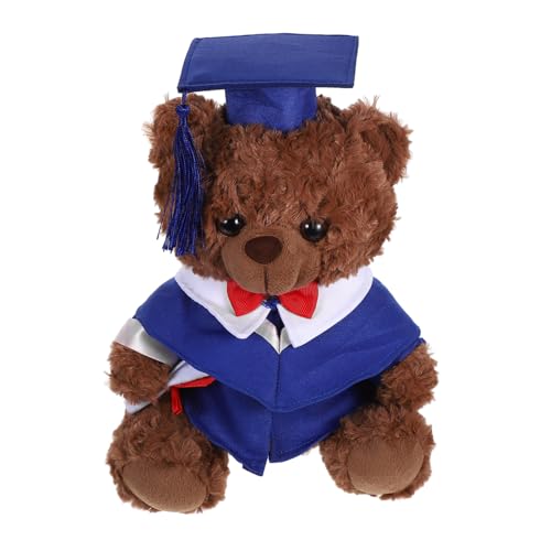 Yardwe Graduierungssaison Plüsch Bär Süßer Arzt Outfit Bär Für Kinder Freunde Weiche Plüsch -stofftierpuppe Für Abschlussfeierlichkeiten Home Dekoration von Yardwe