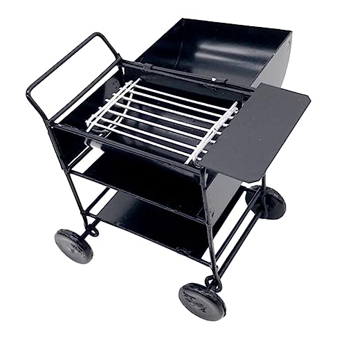Yardwe Grillspielzeug Miniaturen Kleiner Grillrost Mini-grillrost Mini-simulationsspielzeug Für Die Küche Küchenzubehör Für Puppenstuben Mini- -Grill Schwarz Metall Yardwe Grillspielzeug Miniaturen Kleiner Grillrost Mini-grillrost Mini-simulationsspielzeug Für Die Küche Küchenzubehör Für Puppenstuben Mini- -Grill Schwarz Metall von Yardwe