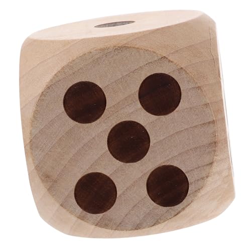 Yardwe Große Holzspielwürfel Handbemalte aus Massivem Holz für Kreative Spiele und DIY Projekte Groß Sicher und Langlebig für Familienunterhaltung und Lernspiele Yardwe Große Holzspielwürfel Handbemalte aus Massivem Holz für Kreative Spiele und DIY Projekte Groß Sicher und Langlebig für Familienunterhaltung und Lernspiele von Yardwe
