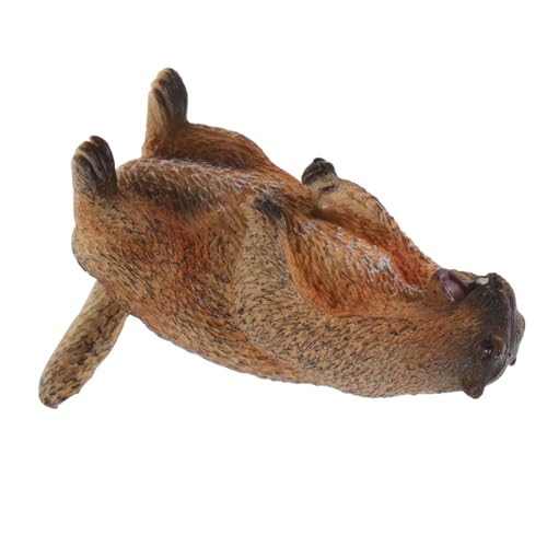 Yardwe Groundhog -Modell Garten-kunsttier Landschaftstier Simulation Groundhog -Figur -Modell Kleine Tierfiguren Tierfigur Figur Simulationstiermodell-Ornamente Tierstatue PVC Light Brown Yardwe Groundhog -Modell Garten-kunsttier Landschaftstier Simulation Groundhog -Figur -Modell Kleine Tierfiguren Tierfigur Figur Simulationstiermodell-Ornamente Tierstatue PVC Light Brown von Yardwe