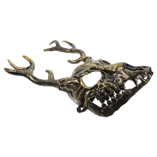 Yardwe Gruselige Gehörnte Maske für Halloween Abnehmbare Tiermaskerade für Erwachsene Lebendige Cosplay Requisite Vielseitig Einsetzbar für Partys und Aufführungen Atmungsaktiv Yardwe Gruselige Gehörnte Maske für Halloween Abnehmbare Tiermaskerade für Erwachsene Lebendige Cosplay Requisite Vielseitig Einsetzbar für Partys und Aufführungen Atmungsaktiv von Yardwe