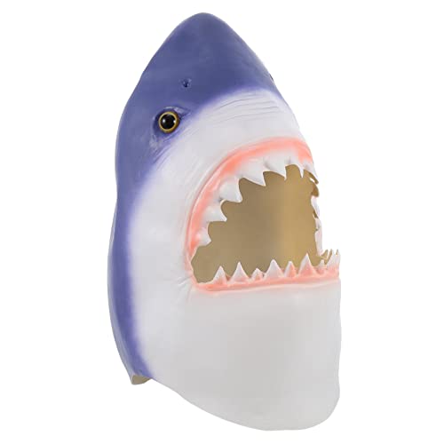 Yardwe Hai-Kopfbedeckung Kostüm Kopf Zubehör Haikopfmasken Hai Kostümhut Hai-Mundmasken Hai-Maske Haifischkopf Cosplay -Kopfbedeckung Cosplay -Kostümprop Cosplay-Maske Halloween Emulsion Yardwe Hai-Kopfbedeckung Kostüm Kopf Zubehör Haikopfmasken Hai Kostümhut Hai-Mundmasken Hai-Maske Haifischkopf Cosplay -Kopfbedeckung Cosplay -Kostümprop Cosplay-Maske Halloween Emulsion von Yardwe