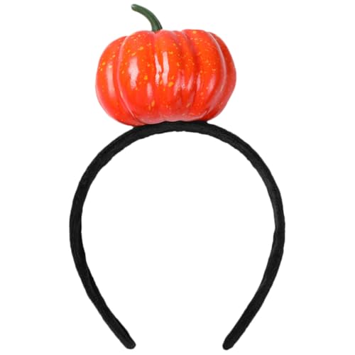Yardwe Halloween Kürbis Haarreif Cosplay Haarschmuck für Damen Leichtes Stirnband aus Resin für Partys für Halloween und Kostüme Accessoire für von Yardwe