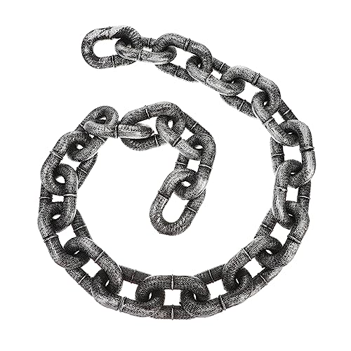 Yardwe Halloween Plastikkette Requisite Fake Chain Für Gruselhaus Dekoration Cosplay Accessoire Für Halloween Party Leicht Und Langlebig Halloween Deko Für Unvergessliche von Yardwe