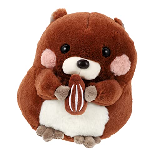 Yardwe Hamsterpuppenspielzeug für Kinderspielzeug Kuscheltier Babykuschelspielzeug Stofftier für Weiches Murmeltierspielzeug für Babys Plüsch Yardwe Hamsterpuppenspielzeug für Kinderspielzeug Kuscheltier Babykuschelspielzeug Stofftier für Weiches Murmeltierspielzeug für Babys Plüsch von Yardwe