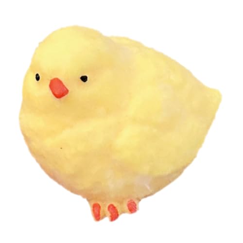 Yardwe Handgemachtes Küken Squishy aus Weichem Silikon Langsames Rückstellverhalten Stressabbauendes Knetspielzeug für Kindergeburtstag Entspannendes Charmante Hühnerform Yardwe Handgemachtes Küken Squishy aus Weichem Silikon Langsames Rückstellverhalten Stressabbauendes Knetspielzeug für Kindergeburtstag Entspannendes Charmante Hühnerform von Yardwe