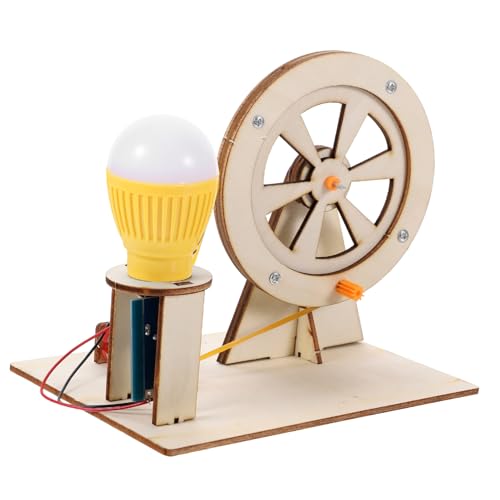 Yardwe Handgenerator Handgekurbelter Generator Kinderwissenschaft Experimente Kindergenerator DIY Handkurbelgenerator Wissenschaftsexperiment hölzern Zufällige Farbe Yardwe Handgenerator Handgekurbelter Generator Kinderwissenschaft Experimente Kindergenerator DIY Handkurbelgenerator Wissenschaftsexperiment hölzern Zufällige Farbe von Yardwe