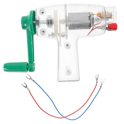 Yardwe Handgenerator Wissenschaftliche Requisiten Zum Selbermachen Kinderspielzeug Wissenschaftliches Experimentierset Schülerspielzeug Plastik Transparent von Yardwe