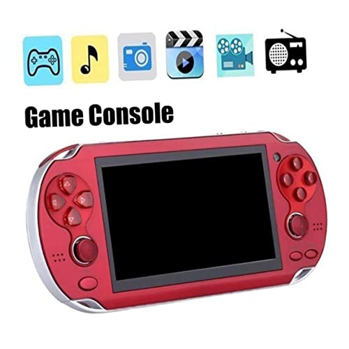 Yardwe Handheld-Spiele Konsole Multimedia-Player Videospielkonsole rot Yardwe Handheld-Spiele Konsole Multimedia-Player Videospielkonsole rot von Yardwe