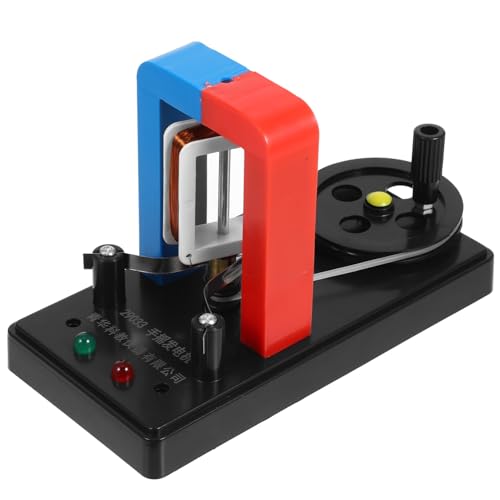 Yardwe Handkurbel Generator für Physik Experimentiergerät zur Stromerzeugung für Schulprojekte und Laboranwendungen Leicht und Stabil für Praktische Lernexperimente Yardwe Handkurbel Generator für Physik Experimentiergerät zur Stromerzeugung für Schulprojekte und Laboranwendungen Leicht und Stabil für Praktische Lernexperimente von Yardwe