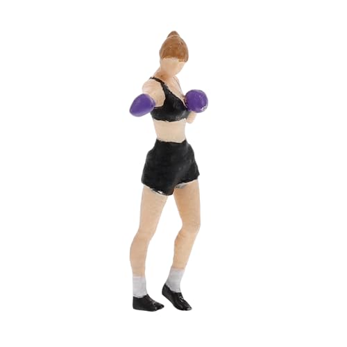 Yardwe Handmodellfigur Schaufensterpuppe Körper weiblich verstellbare Schaufensterpuppe Actionfiguren für Jungen Kleidung Schaufensterpuppe Mini- Holzleute Harz von Yardwe