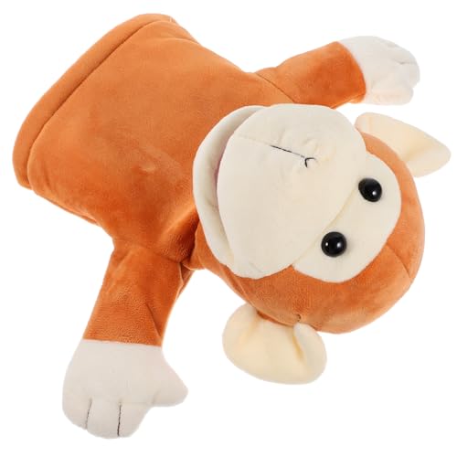 Yardwe Handpuppe AFFE aus Plüsch mit Beweglichem Mund Interaktives Erziehungsspielzeug für Erwachsene Frühe für Geschichten Erzählen Familien und Schulspiele Yardwe Handpuppe AFFE aus Plüsch mit Beweglichem Mund Interaktives Erziehungsspielzeug für Erwachsene Frühe für Geschichten Erzählen Familien und Schulspiele von Yardwe