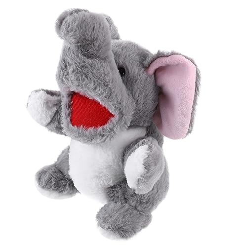 Yardwe Handpuppe Elefant Plüschspielzeug mit Beweglichem Mund Interaktive Handpuppe für Geschichtenerzähler für Familienaktivitäten Fördert Kreativität und Vorstellungskraft Yardwe Handpuppe Elefant Plüschspielzeug mit Beweglichem Mund Interaktive Handpuppe für Geschichtenerzähler für Familienaktivitäten Fördert Kreativität und Vorstellungskraft von Yardwe