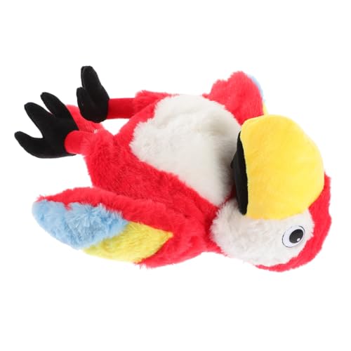 Yardwe Handpuppe Papagei Interaktive Geschichtenerzähl Bezauberndes Plüschspielzeug Für Kreative Rollenspiele Und Fantasievolles Lernen Für Vorschulen von Yardwe