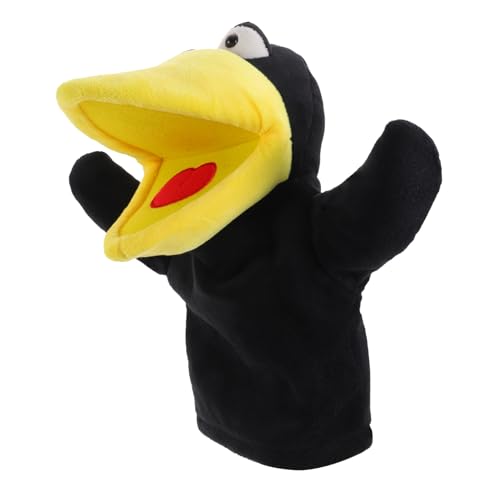 Yardwe Handpuppe Plüschtier Tiermotiv Weiches Material Kindgerecht Interaktives zum Geschichtenerzählen Eltern Junge Mädchen Kommunikation Geeignet für Erwachsene von Yardwe