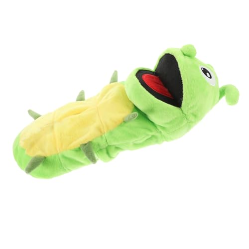 Yardwe Handpuppe Raupe Kinderpuppen Tier-Fingerpuppenspielzeug tierische Handpuppe entzückende Handpuppe Raupen-Handpuppen tierische Fingerpuppe Handpuppenspielzeug PP Baumwolle Yardwe Handpuppe Raupe Kinderpuppen Tier-Fingerpuppenspielzeug tierische Handpuppe entzückende Handpuppe Raupen-Handpuppen tierische Fingerpuppe Handpuppenspielzeug PP Baumwolle von Yardwe