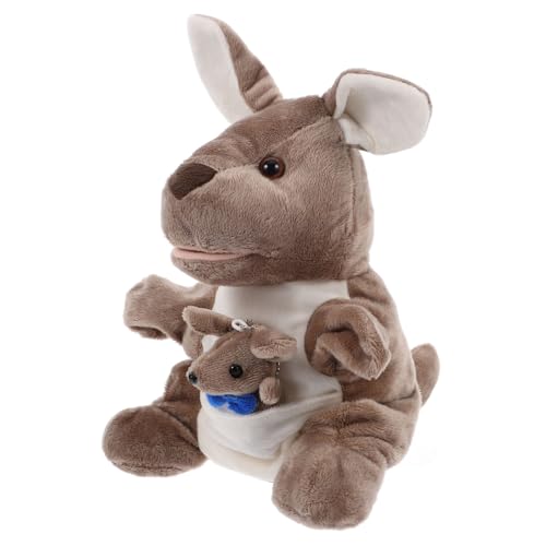 Yardwe Handpuppe Tierisch Interaktive Geschichtenerzähler für Kuschelige Tierhandpuppe mit Süßem Design für Rollenspiele und Kreative Geschichten Plüschspielzeug von Yardwe