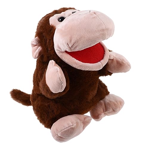 Yardwe Handpuppen Plüschspielzeug mit Beweglichem Mund Interaktives Erzählspielzeug für Eltern Spiele Motorik und Fantasie Yardwe Handpuppen Plüschspielzeug mit Beweglichem Mund Interaktives Erzählspielzeug für Eltern Spiele Motorik und Fantasie von Yardwe