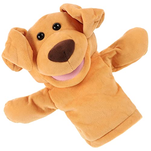 Yardwe Handpuppenspielzeug Handpuppe Tierpuppen pädagogische Handpuppe Handpuppen für Kleinkinder Cartoon-Tiere-Marionette Tiere Handpuppe Handpuppen aus Stoff Plüsch von Yardwe