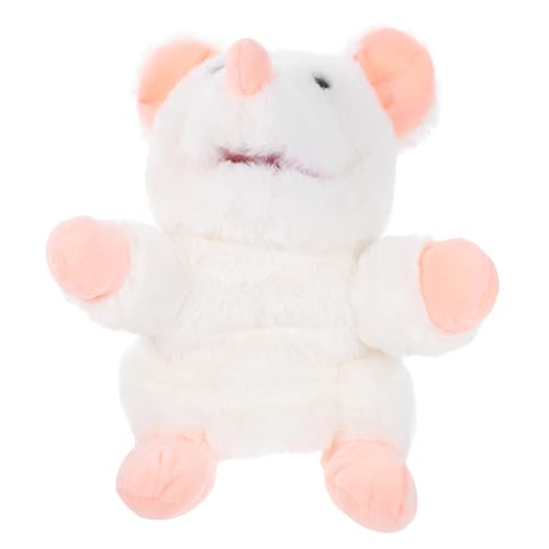 Yardwe Handpuppenspielzeug Tierspielzeugpuppe Cartoon-Tier-Handpuppe Handpuppen für Kleinkinder Handpuppen Sprachtraining Handpuppe Puppe für Tiere Handpuppe PP Baumwolle von Yardwe