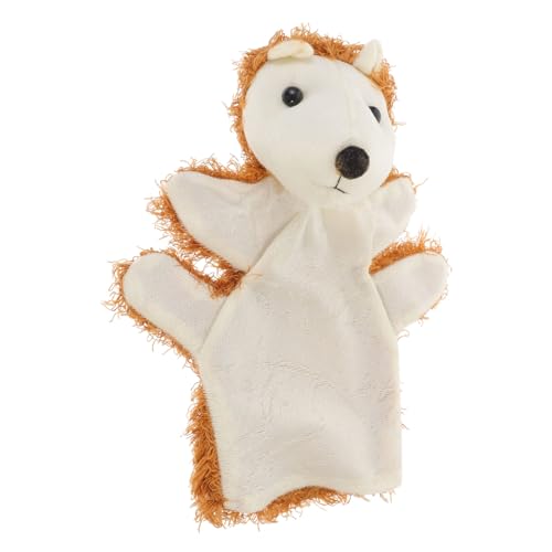 Yardwe Hedgehog Handpuppenspielzeug Plüschtier-Handpuppen Plüschtier -Handpuppe Puppen Lernspielzeug Tierpuppe Handpuppen Handpuppe Handpuppen für Babys PP Baumwolle von Yardwe