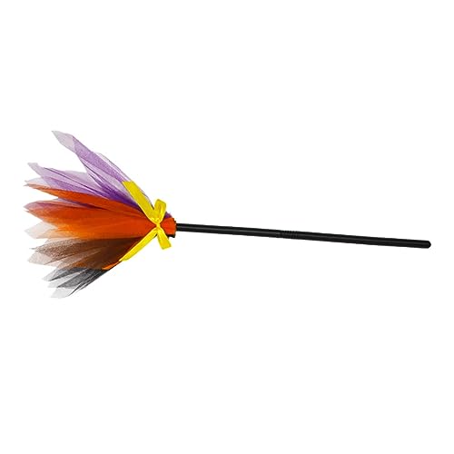 Yardwe Hexenbesen Cosplay Bunte Halloween Deko für Unvergessliche Partys für Kostüme Rollenspiele und Festliche Anlässe Yardwe Hexenbesen Cosplay Bunte Halloween Deko für Unvergessliche Partys für Kostüme Rollenspiele und Festliche Anlässe von Yardwe