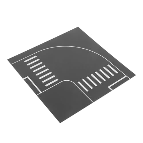 Yardwe Hochdetailliertes DIY Verkehrszeichen Simulation Straße für Lernhilfe für Verkehrserziehung und Familieninteraktion von Yardwe