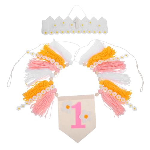 Yardwe Hochstuhl Banner Geburtstag mit Kronenhut Boho Partydeko für Mädchen Kindergeburtstag Tisch Wanddekoration Fotorequisiten Yardwe Hochstuhl Banner Geburtstag mit Kronenhut Boho Partydeko für Mädchen Kindergeburtstag Tisch Wanddekoration Fotorequisiten von Yardwe