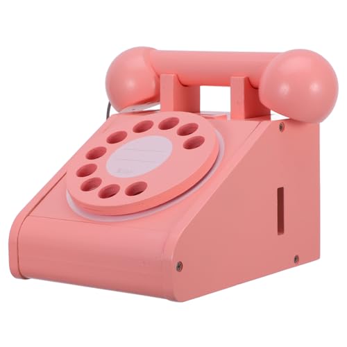 Yardwe Hölzernes Telefonspielzeug Für Interaktives Für Rollenspiele Realistisches Design Perfektes Für Jungen Für Kindergarten Und Zuhause Retro Yardwe Hölzernes Telefonspielzeug Für Interaktives Für Rollenspiele Realistisches Design Perfektes Für Jungen Für Kindergarten Und Zuhause Retro von Yardwe
