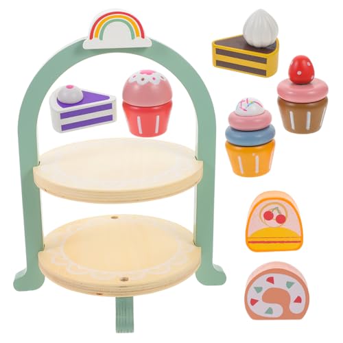 Yardwe Holz Cupcake Spielset Realistische Dessert Dekoration Rollenspiel Küche Zubehör Holzspielzeug für Mädchen Ab Jahren Pädagogisch Kreativ Yardwe Holz Cupcake Spielset Realistische Dessert Dekoration Rollenspiel Küche Zubehör Holzspielzeug für Mädchen Ab Jahren Pädagogisch Kreativ von Yardwe