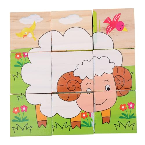Yardwe Holz Puzzle Holzspielzeug Lernspielzeug Bauernhof Tiere Pädagogisch Für Kleinkinder Abstraktes Steckspiel Yardwe Holz Puzzle Holzspielzeug Lernspielzeug Bauernhof Tiere Pädagogisch Für Kleinkinder Abstraktes Steckspiel von Yardwe