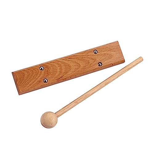 Yardwe Holz Windspiel Für Langlebiges Percussion Für Meditations Und Musikspaß Für Kleinkinder Und Vorschulkinder von Yardwe